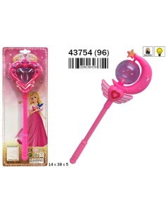 BLISTER VARITA MAGICA 2 SURT. C/LUZ Y SONIDO Y PILAS INCL. (24)(96)