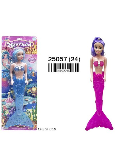 BLISTER SIRENITA 48CM. (24)(24)