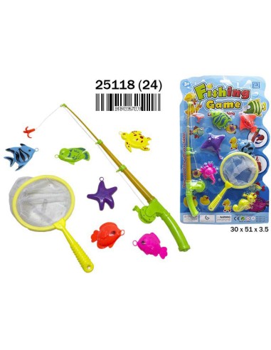 BLISTER PESCA 6 PECES Y SALABRE (24)(24)