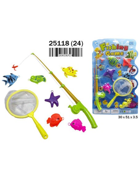 BLISTER PESCA 6 PECES Y SALABRE (24)(24)