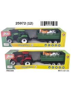 CAJA TRACTOR FRICCION ANIMALES (12)(12)