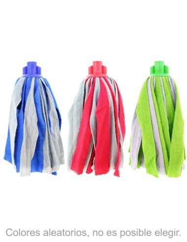 FREGONA MICROFIBRA TIRAS ABRASIVAS