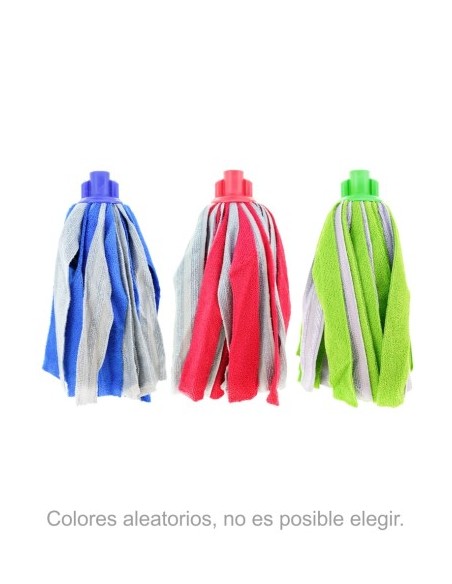 FREGONA MICROFIBRA TIRAS ABRASIVAS