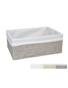 CESTA AZKAR RECTAN. 3 SURT. 35x25x14CM