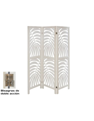 BIOMBO 120X2X170CM BALI BLANCO