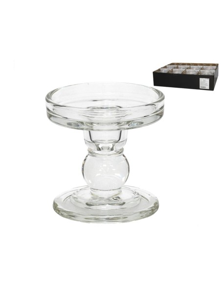 PORTAVELAS CRISTAL 8,6X8,5CM