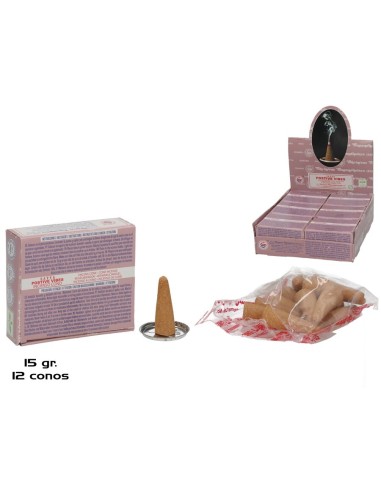 INCIENSO 15G 12 CONOS SATYA POSITIVE VIBES