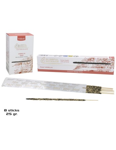INCIENSO 25G 8 STICKS TULASI SWEET VANILLA