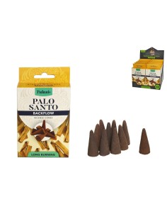 INCIENSO 28G 10 CONOS TULASI PALO SANTO