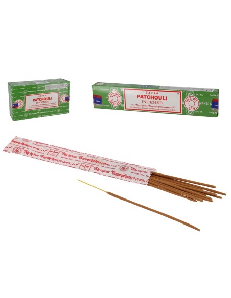 INCIENSO 15G 12 STICKS PATCHOULI