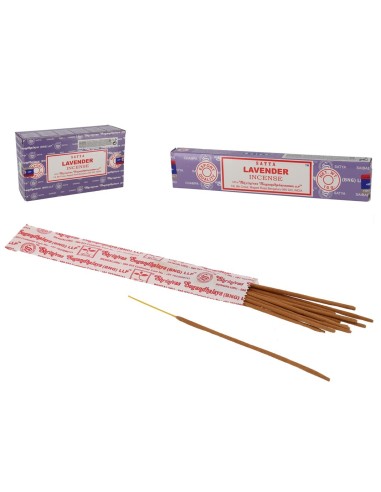 INCIENSO 15G 12 STICKS LAVENDER