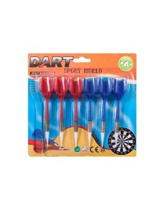 DARDOS PLASTICO 6 EN BLISTER