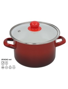 OLLA ESMALTADA MOON 18X11 CM