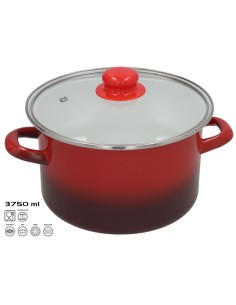 OLLA ESMALTADA MOON  22X13 CM