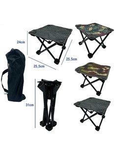 SILLA PLEGABLE CON BOLSA 25CM