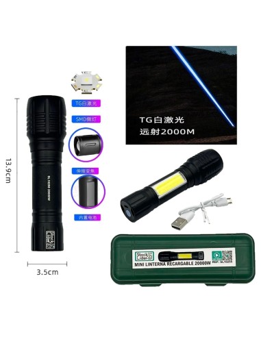 SL10255 LINTERNA RECARGABLE