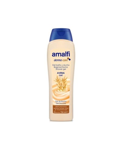 GEL BAÑO AVENA NATURAL 750ML AMALFI