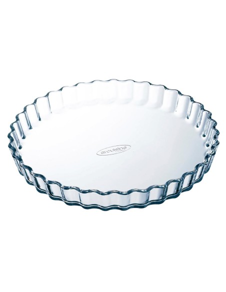 FUENTE 3L 28X28X4CM VIDRIO MOLDE TARTA