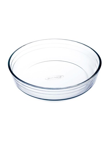 FUENTE 1.4L 23X23X6CM VIDRIO MOLDE TARTA