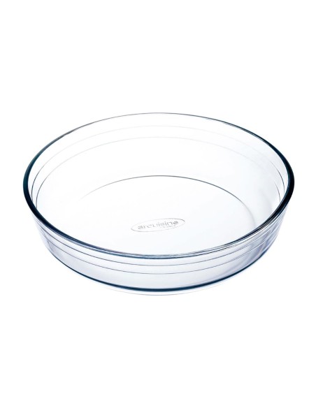 FUENTE 1.4L 23X23X6CM VIDRIO MOLDE TARTA