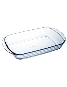 FUENTE 2.6L 35x22x6CM VIDRIO RECTANGULAR