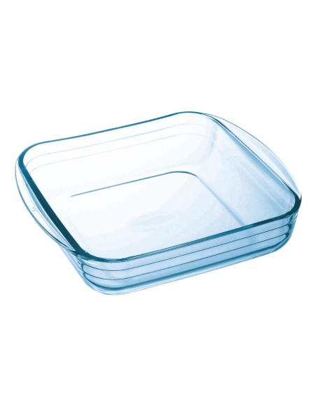 FUENTE 1L 20x17x6CM VIDRIO CUADRADA