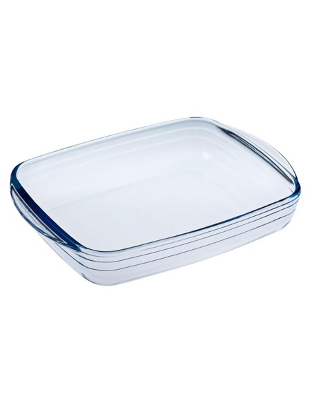 FUENTE 1.6L 28X20X5CM VIDRIO RECTANGULAR