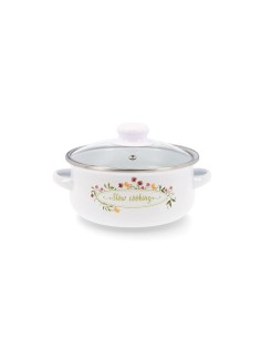 CACEROLA 18 CM ACERO ESMALTADO MEMORY