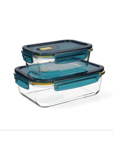 SET 2 HERMÉTICOS VIDRIO  65+152CL ASTRAL