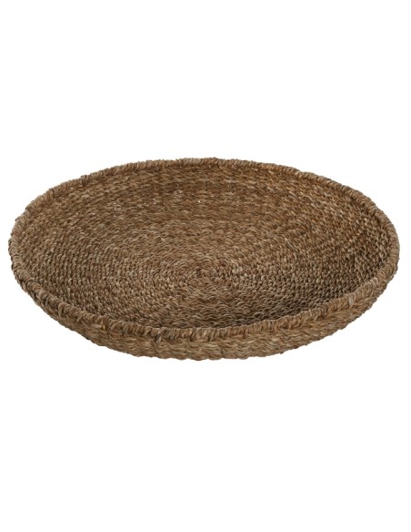 CENTRO MESA SEAGRASS METAL 55X55X8 NATURAL