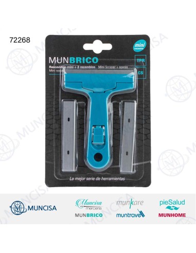 RASCAVIDRIOS MINI 8X11CM MAS RECAMBIO