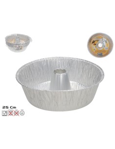 MOLDE BIZCOCHO ALUMINIO 25X7,5 CM