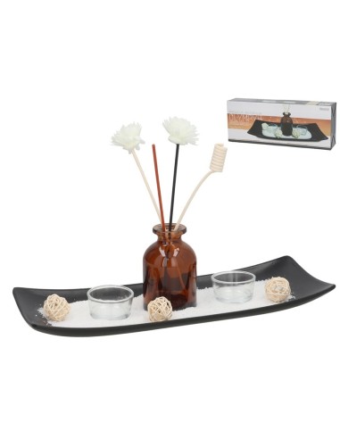 PORTAVELAS DIFUSOR OLOR OLYMPYH 34X13X23CM