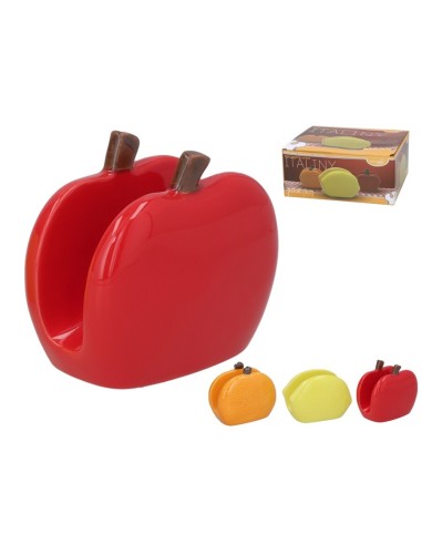 PORTASERVILLETAS ITALINY 11X6,5X10CM 3 SURT.