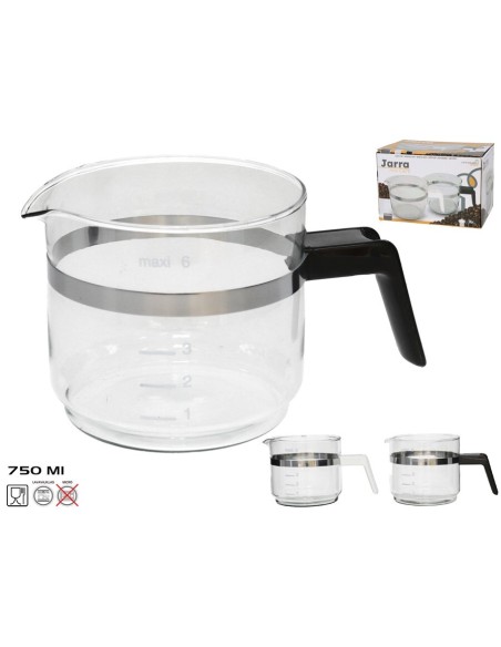JARRA CAFE  0.75L 107 CRISTAL SURTIDA