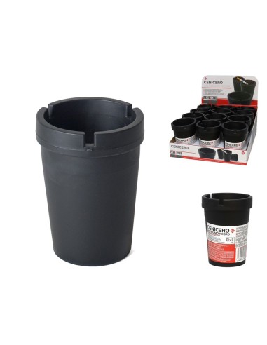 CENICERO ANTIHUMO G31026-031  NEGRO XXXX