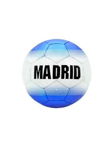 BALON DE FUTBOL BARRAS DIFUMINADO MADRID