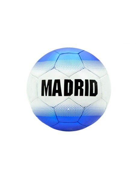 BALON DE FUTBOL BARRAS DIFUMINADO MADRID