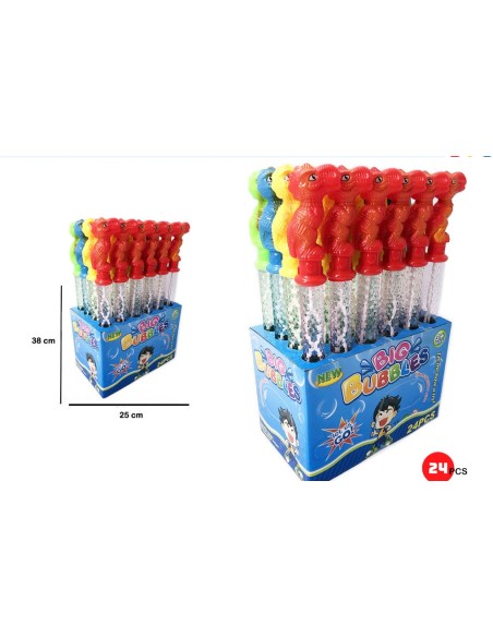 TUBO DE POMPAS DINOSAURIO