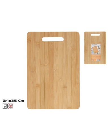 TABLA DE CORTE DE BAMBU 35X24X0,9 CM