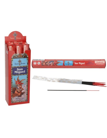 INCIENSO 24G 20 STICKS SACRED AROMA SAN MIGUEL