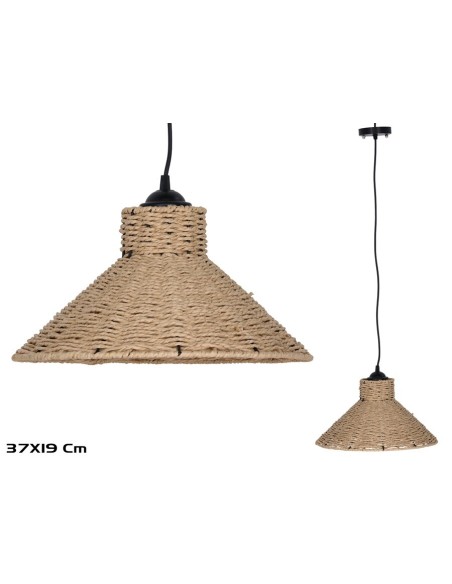 LAMPARA COLGANTE BRASIL 37X37X19CM