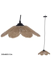 LAMPARA COLGANTE AMERICA 33X33X8.5CM