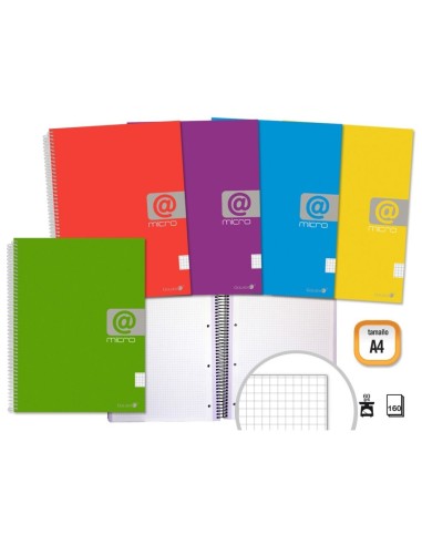 GOLDEN CUADERNO T.F. A4 160 H. MICROP. OFFICE