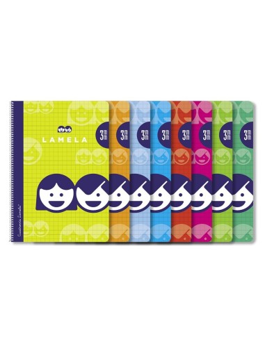 CUADERNO BASICO LAMELA Fº 80H C 3 MM 07F003