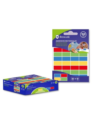 GOMETS ADHESIVOS RECTANGUL 20X10MM 28 UDS X 6 H./B