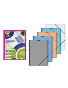 PP CARPETA GOMAS Y SOLAPAS A4 C/KANGURO