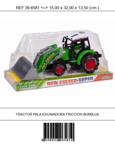 TRACTOR PALA EXCAVADORA FRICCION BURBUJA