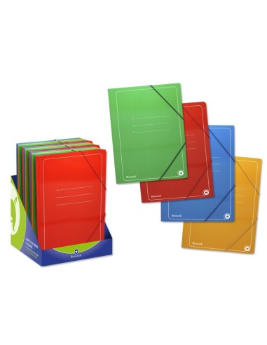 CARPETA CARTON GOMAS Y SOLAPAS COL SUR