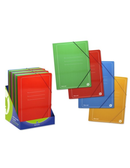 CARPETA CARTON GOMAS Y SOLAPAS COL SUR